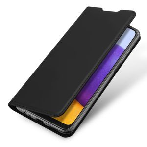 Dux Ducis Slim Softcase Bookcase Samsung Galaxy A22 (5G) - Zwart