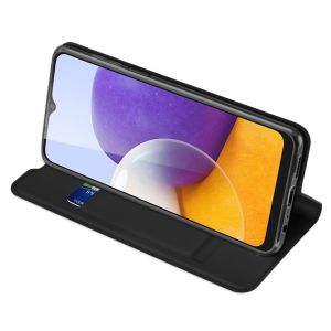 Dux Ducis Slim Softcase Bookcase Samsung Galaxy A22 (5G) - Zwart