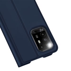 Dux Ducis Slim Softcase Bookcase Oppo A94 (5G) - Donkerblauw