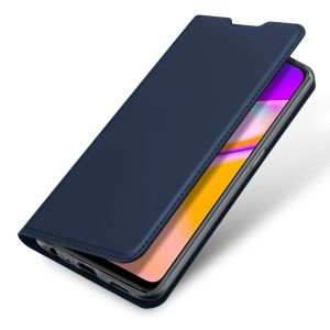 Dux Ducis Slim Softcase Bookcase Oppo A94 (5G) - Donkerblauw