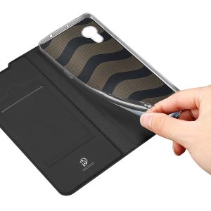 Dux Ducis Slim Softcase Bookcase Samsung Galaxy Xcover 5 - Zwart