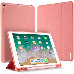 Dux Ducis Domo Bookcase iPad 6 (2018) 10.2 inch / iPad 5 (2017) 10.2 inch - Roze