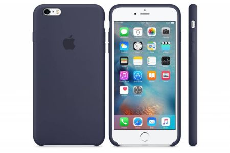 Apple Silicone Backcover iPhone 6(s) Plus - Midnight Blue