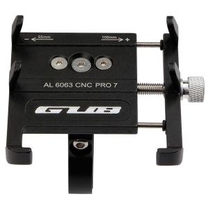 GUB Pro 7 Telefoonhouder fiets - Verstelbaar - Universeel - Zwart