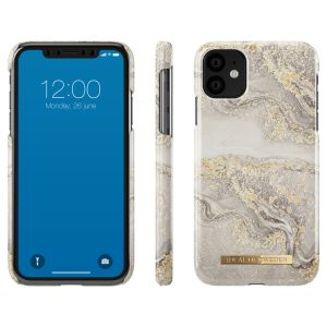 iDeal of Sweden Fashion Backcover iPhone 11 - Sparkle Greige Marble