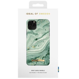 iDeal of Sweden Fashion Backcover iPhone 11 Pro Max - Mint Swirl Marble
