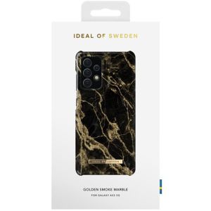iDeal of Sweden Fashion Backcover Samsung Galaxy A52(s) (5G/4G) - Golden Smoke Marble