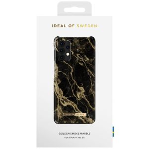 iDeal of Sweden Fashion Backcover Samsung Galaxy A32 (5G) - Golden Smoke Marble