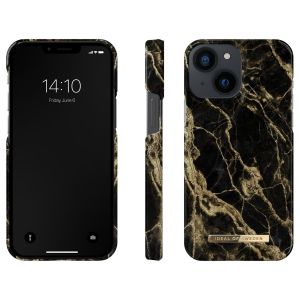 iDeal of Sweden Fashion Backcover iPhone 13 Mini - Golden Smoke Marble