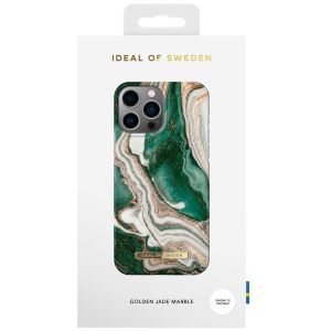 iDeal of Sweden Fashion Backcover iPhone 13 Pro Max - Golden Jade Marble
