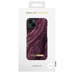 iDeal of Sweden Fashion Backcover iPhone 13 - Golden Plum