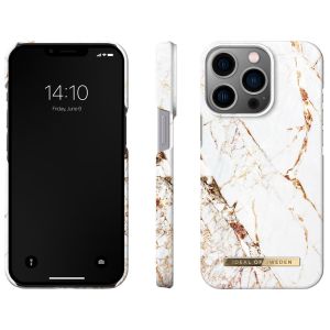 iDeal of Sweden Fashion Backcover iPhone 13 Pro - Carrara Gold