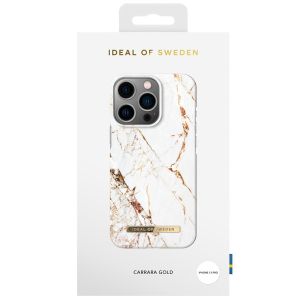 iDeal of Sweden Fashion Backcover iPhone 13 Pro - Carrara Gold