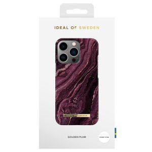 iDeal of Sweden Fashion Backcover iPhone 13 Pro - Golden Plum
