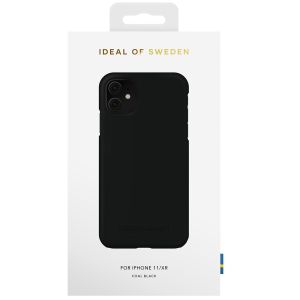 iDeal of Sweden Seamless Case Backcover iPhone 11 - Coal Black