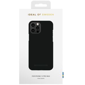 iDeal of Sweden Seamless Case Backcover iPhone 12 Pro Max - Coal Black