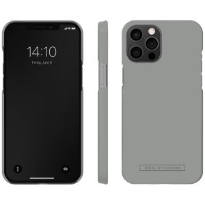 iDeal of Sweden Seamless Case Backcover iPhone 12 Pro Max - Ash Grey