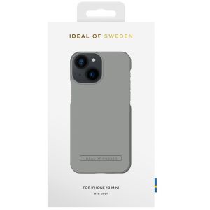 iDeal of Sweden Seamless Case Backcover iPhone 13 Mini - Ash Grey