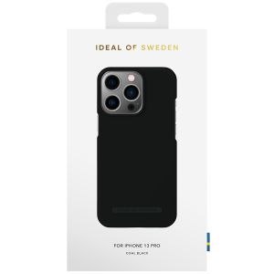 iDeal of Sweden Seamless Case Backcover iPhone 13 Pro - Coal Black