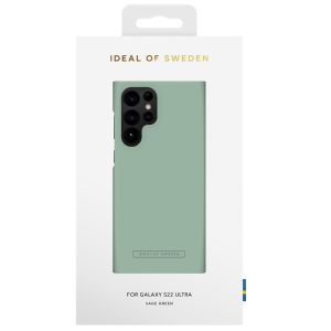 iDeal of Sweden Seamless Case Backcover Samsung Galaxy S22 Ultra - Sage Green