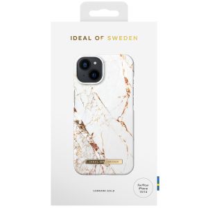 iDeal of Sweden Fashion Backcover iPhone 14 - Carrara Gold