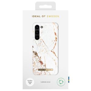 iDeal of Sweden Fashion Backcover Samsung Galaxy S23 - Carrara Gold