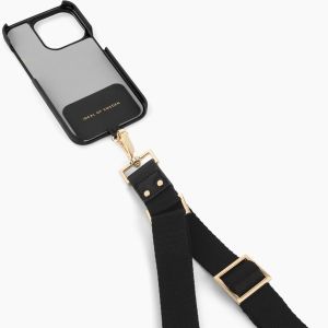 iDeal of Sweden Webbing Phone Strap - Black Gold