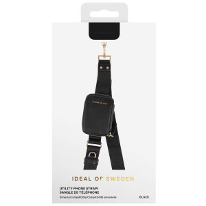 iDeal of Sweden Utility Phone Strap - Universeel telefoonkoord - Zwart