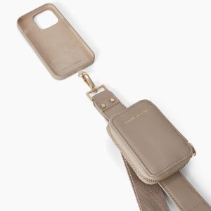 iDeal of Sweden Utility Phone Strap - Universeel telefoonkoord - Beige