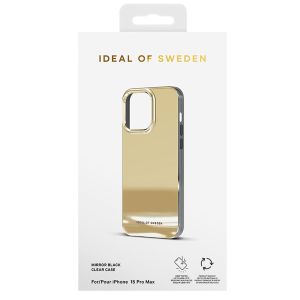 iDeal of Sweden Mirror Case iPhone 15 Pro Max - Gold