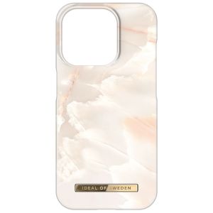iDeal of Sweden Fashion Backcover iPhone 15 Pro - Rose Pearl Marble
