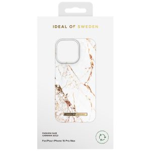 iDeal of Sweden Fashion Backcover iPhone 15 Pro Max - Carrara Gold