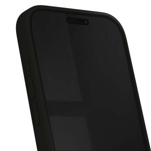 iDeal of Sweden Silicone Case iPhone 15 Pro - Black