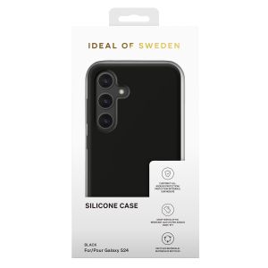 iDeal of Sweden Silicone Case Samsung Galaxy S24 - Black