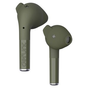 Defunc True Go Slim - Draadloze oordopjes - Bluetooth draadloze oortjes - Donkergroen