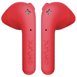 Defunc True Basic - Draadloze oordopjes - Bluetooth draadloze oortjes - Rood