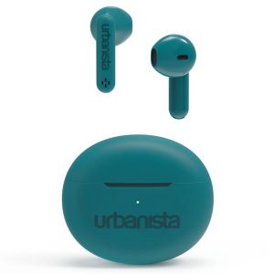 Urbanista Austin - Draadloze oordopjes - Bluetooth draadloze oortjes - Lake Green