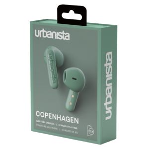 Urbanista Copenhagen - Draadloze oordopjes - Bluetooth draadloze oortjes - Sage Green