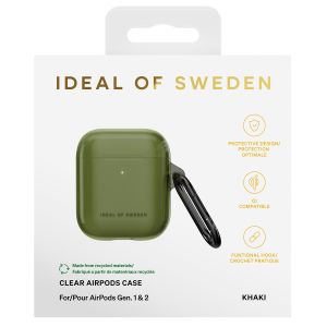 iDeal of Sweden Clear Case Apple AirPods 1 / 2 - Khaki