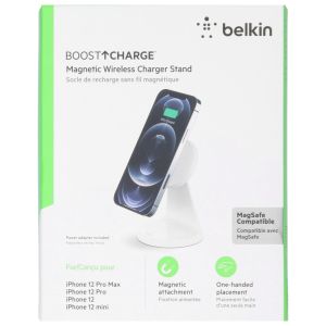 Belkin Boost↑Charge™ Magnetic Wireless Charger Stand MagSafe - Wit