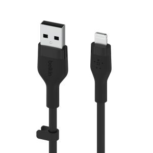 Belkin Boost↑Charge™ USB-A naar Lightning kabel siliconen - 1 Meter - Zwart