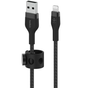 Belkin Boost↑Charge™ USB-A naar Lightning kabel braided siliconen - 2 meter - Zwart