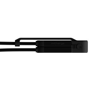 Rolling Square inCharge® XL 6-in-1 snellaadkabel - 2 meter - Black