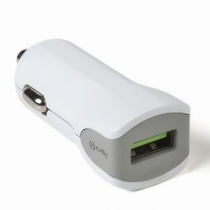 Celly USB Car Charger - 2.4A - Wit