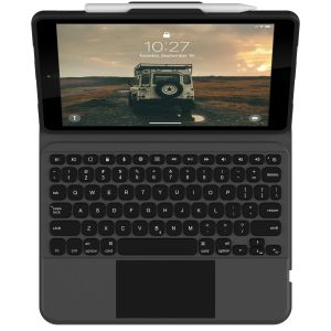 UAG Rugged Bluetooth Keyboard iPad 9 (2021) 10.2 inch / iPad 8 (2020) 10.2 inch / iPad 7 (2019) 10.2 inch - Zwart