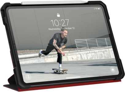 UAG Metropolis Bookcase iPad Pro 12.9 (2020) - Rood