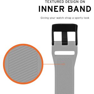 UAG Scout Strap Apple Watch Series 1-8 / SE / Ultra - 42/44/45/49 mm  - Grijs
