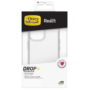 OtterBox React Backcover iPhone 13 Mini - Transparant