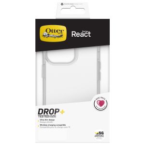 OtterBox React Backcover iPhone 13 Pro - Transparant