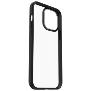 OtterBox React Backcover iPhone 13 Pro Max - Transparant / Zwart